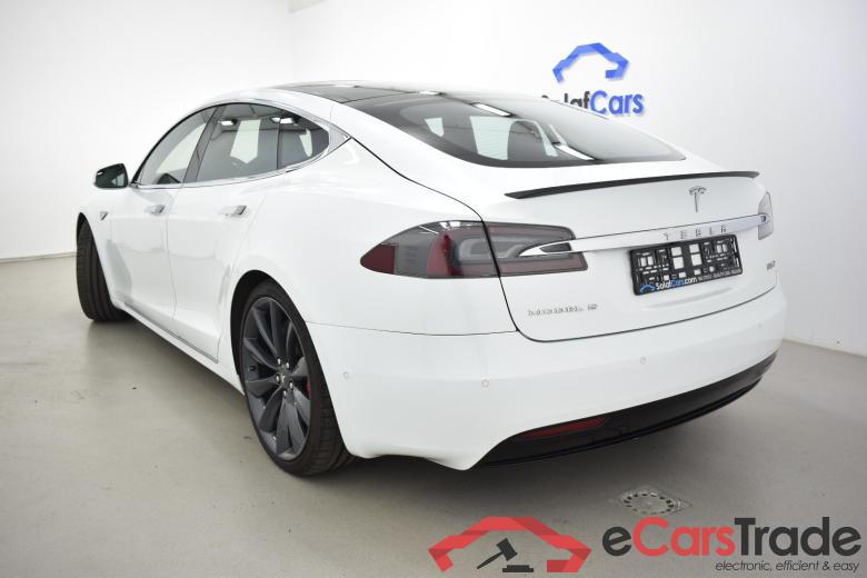 Tesla Model S P90D Performance 772Hp AWD 7PL Facelift Aut. Pano LED-Xenon Navi Sport-Leather Keyless-Go Klima PDC ... #4