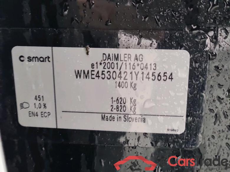 Smart forfour smart forfour Passion 52 kW (71 pk) benzine 5d #6