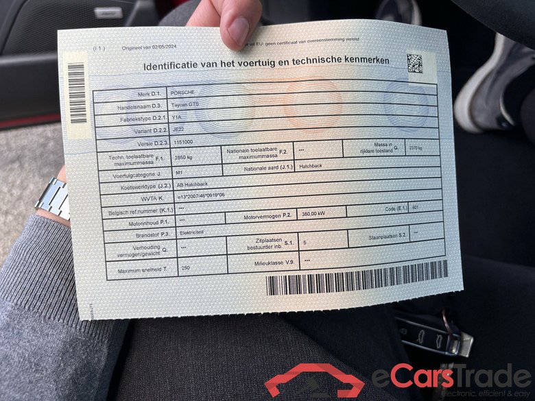 PORSCHE Taycan Taycan GTS (MY22) #3