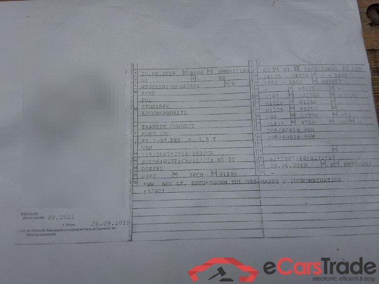Ford _Transit Connect ´13 Transit Connect Kasten lang Trend 1.5 EcoBlue 88KW AT8 E6dT #1