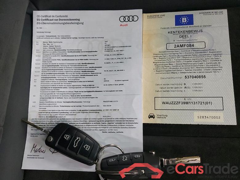 AUDI - AUD Q3 SB 35 TDI 150PK S-Tronic Business Edition & Pack Platinum & Pano Roof & Park Assistant #4