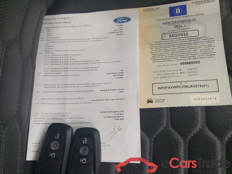 FORD - FOR MONDEO CLIPPER 2.0 HEV 187PK AT Vignale Pack Signature & Winter & Towwing Hook  * HYBRID * #4