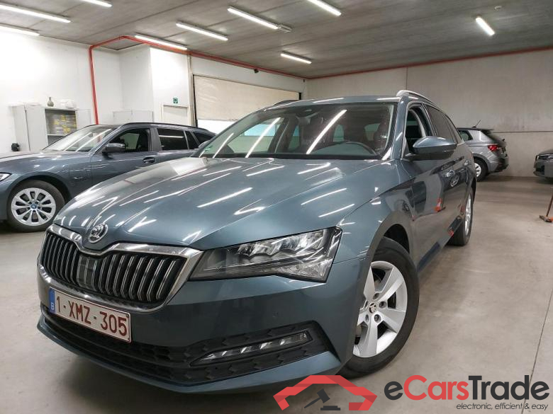 SKODA - SKO SUPERB COMBI CRTDI 120PK DSG7 Ambition Pack Corporate & Safety & Heated Leather Seats & PDC Front & Rear