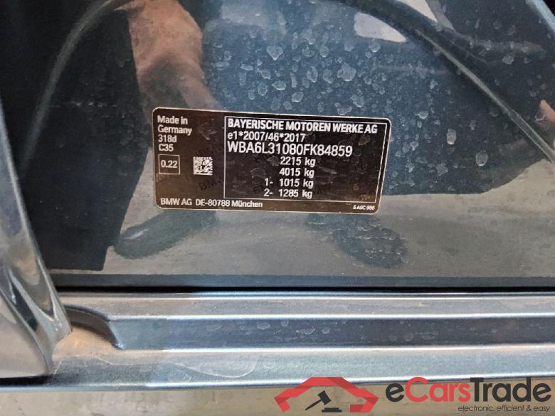 BMW 3-Serie Touring ´18 Baureihe 3 Touring 318 d Advantage 2.0 110KW AT8 E6d #5