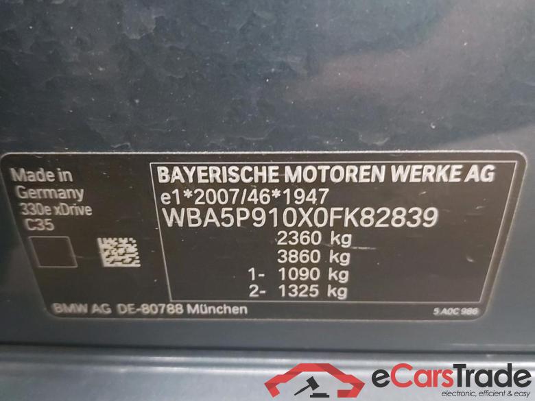 BMW - BMW 3 BERLINE 330e xDrive 292PK Sport Pack Business Plus & Vernasca  & Laser Lights & Driving Assistant Pro & Harman Kardon & Heated Steering Wheel & Parking Assistant Plus & Sliding Pano * HYBRID * #6