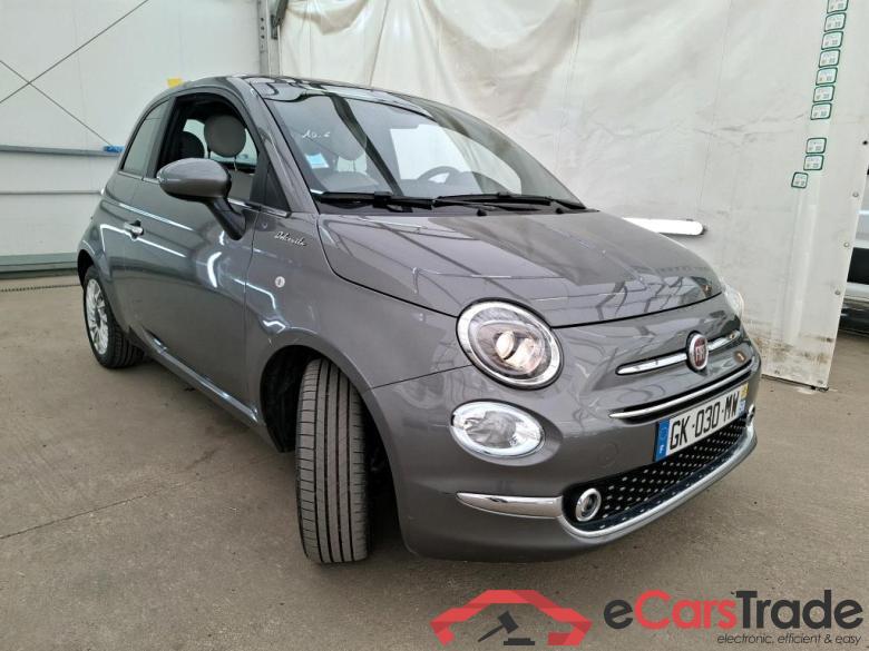 Fiat Hybrid 10 BSG 70 ch Dolcevita FIAT 500  2015  3P  Berline Hybrid 10 BSG 70 ch Dolcevita #4