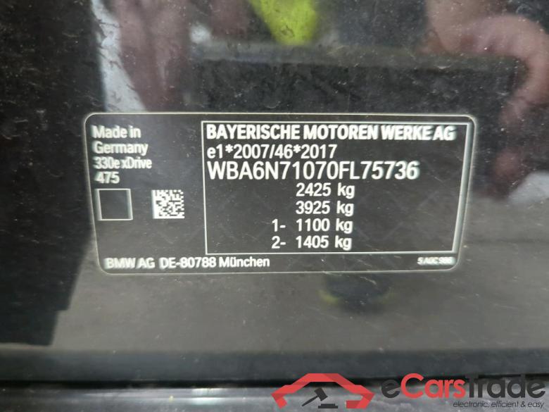 BMW 3-Serie Touring ´18 Baureihe 3 Touring 330 e xDrive M Sport 2.0 185KW AT8 E6d #4