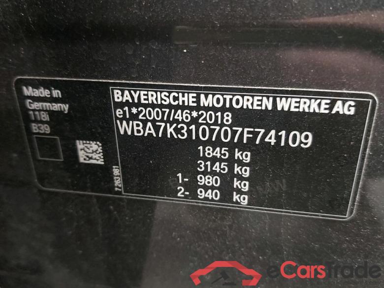 BMW - BMW 1 HATCH 118i 140PK Advantage Pack Business & Light Pack & PDC Front & Rear  * PETROL * #6