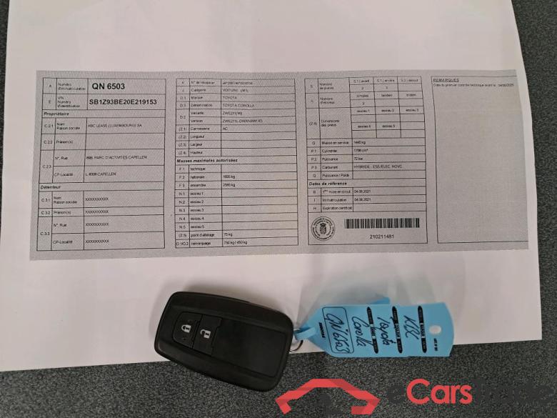 TOYOTA - TOY COROLLA TOURING SPORTS 122PK e-CVT Dynamic & Pack Business  * HYBRID * #4