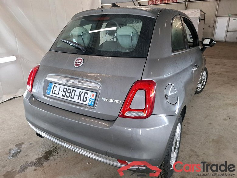 FIAT 500  2015  3P  Berline Hybrid 10 BSG 70 ch Dolcevita #3
