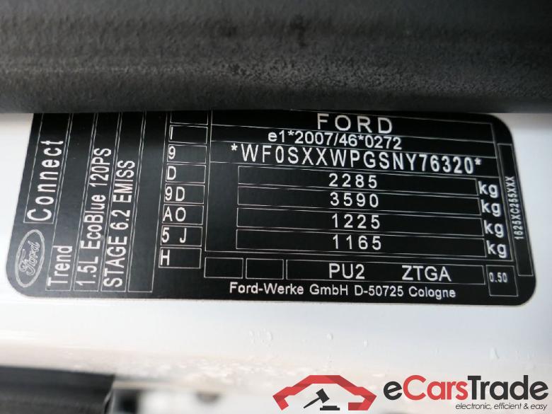 Transit Connect Kasten lang Trend 1.5 EcoBlue 88KW MT6 E6d #5