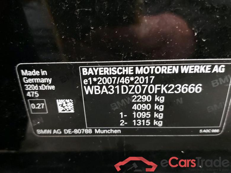 BMW - BMW 3 TOURING 320dA xDrive 163PK Advantage With Sport Seats & PDC Front & Rear & Towing Trailer Hook #6