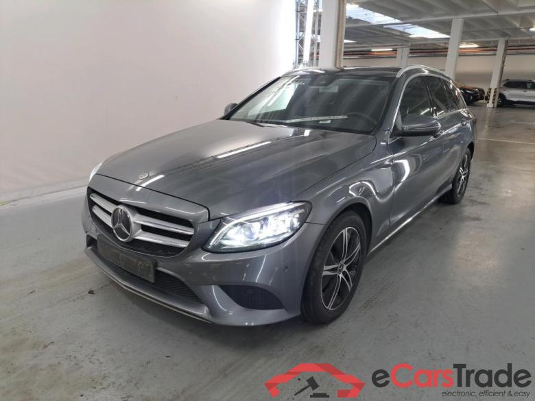 Mercedes C 180d Aut. Pano LED-MultiBeam Widescreen Navi 1/2 Sport-Leather KeylessGo Camera Klima PDC ... #1
