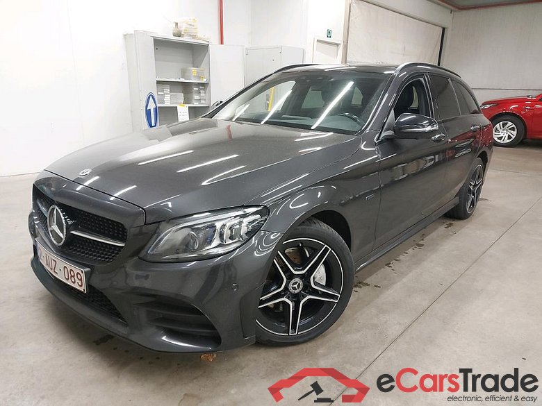 Mercedes C 300de Plug-In Hybrid AMG Night Aut. Pano LED-Multibeam Widescreen Burmester Navi 1/2 Sport-Leather-Alcantara KeylessGo Camera Klima PDC ...