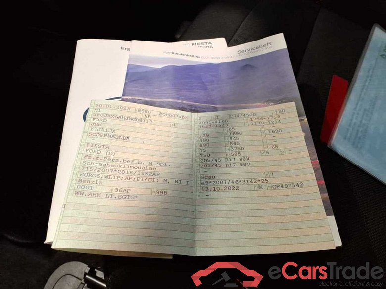 Ford Fiesta (CE1)(2017->) DE - LimS5 1.0 EcoBoost EU6d, ST-Line (EURO 6d), (Facelift) 2021 - 2023 #3