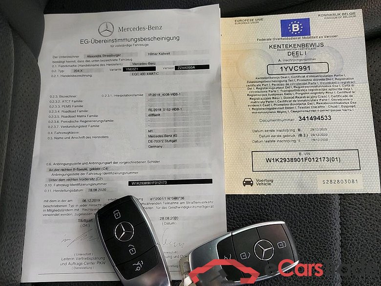 MERCEDES - MER EQC 400 4MATIC 408PK Business Solution Plus * ELECTRIC * #4