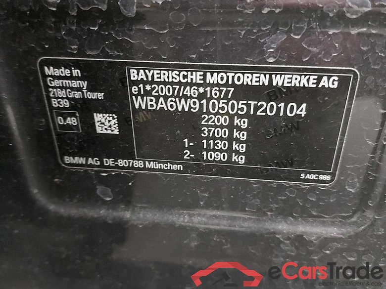 BMW - BMW 2 GRAN TOURER 218d 136PK Advantage Business Edition & Pack Business With Sport Seats & LED & Removable Trailer Hook #6