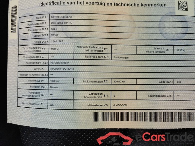 Mercedes-Benz GLC GLC 200 d 4MATIC 5d #3