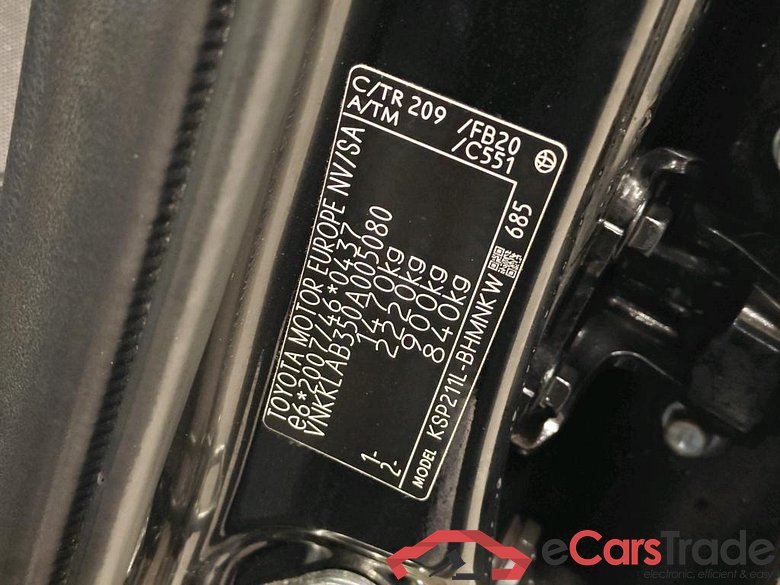 Toyota Yaris 1.0 VVT-i Active 5d #6