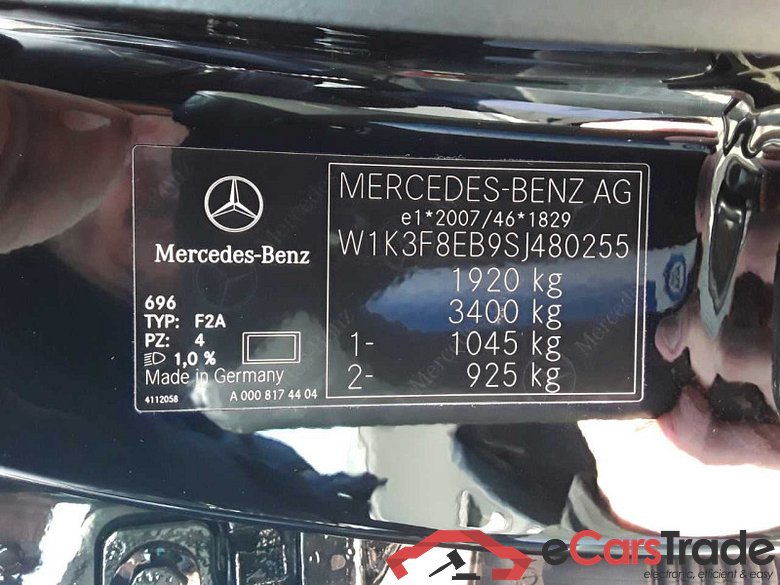 Mercedes-Benz A (BM 177)(03.2018->) DE - LimS5 A 180 EU6e, (EURO 6e), (Facelift) 2024 - 2026 #2