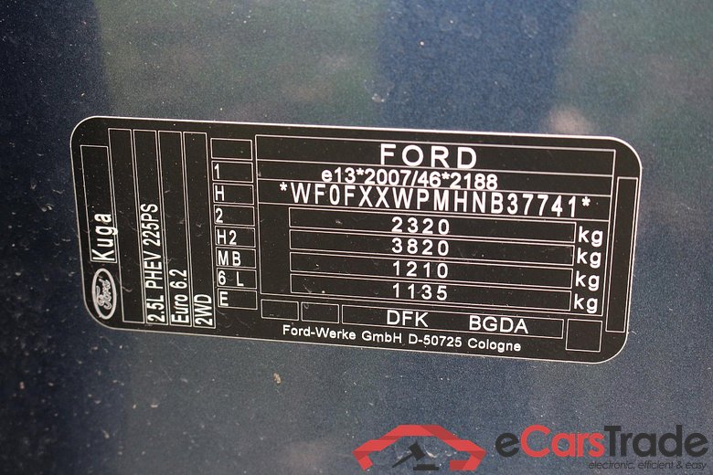 Kuga Plug-In Hybrid Titanium X 2.5 165KW ATV E6d #5