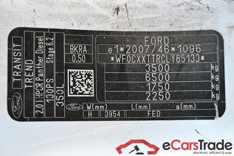 FORD Transit 350 L3 HA Basis 4d 125kW #5