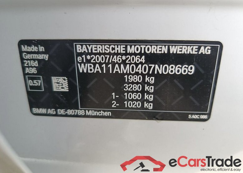 BMW 2 Reeks Gran Coupé 216dA (85kW) 4d #5