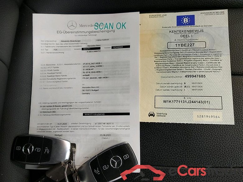 MERCEDES - MER A BERLINE 200 d 150PK DCT 4MATIC With Navigation & Mirror Pack #4
