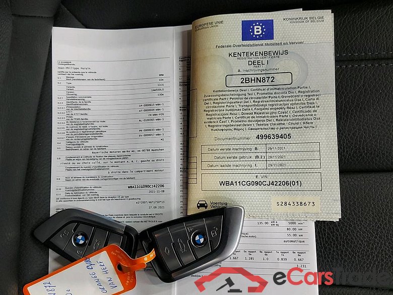 BMW - BMW 5 TOURING 530eA 292PK M Sport Business Edition Pack Comfort+ Towing Hook * HYBRID * #4