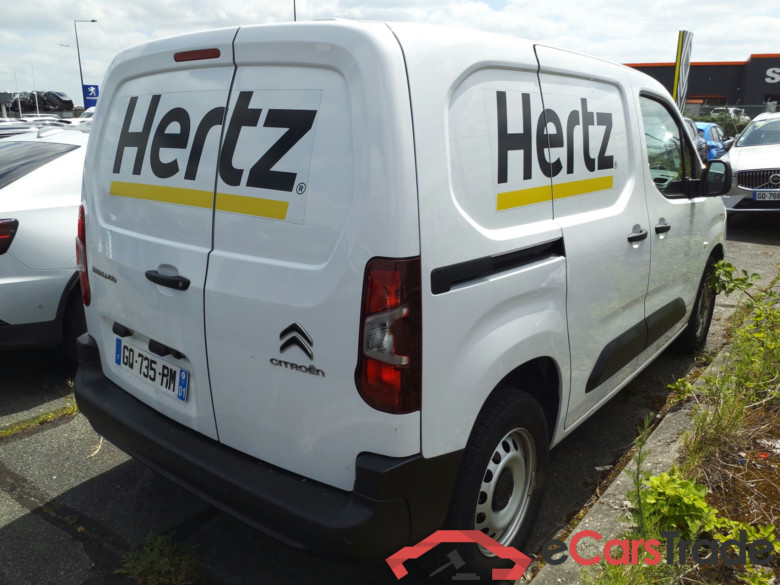 CITROËN Berlingo  CITROËN Berlingo  VAN M 950 HDI 100 BVM6 + PACK CHANTIER + CABINE EXTENSO +ECRAN 8 POUCES + CAMERA RECUL #3