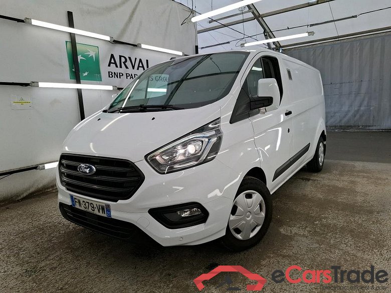 FORD Transit Custom / 2018 / 4P / Fourgon tôlé 2.0 ECOBLUE 130 320 L2H1 AUTO TREND BUS