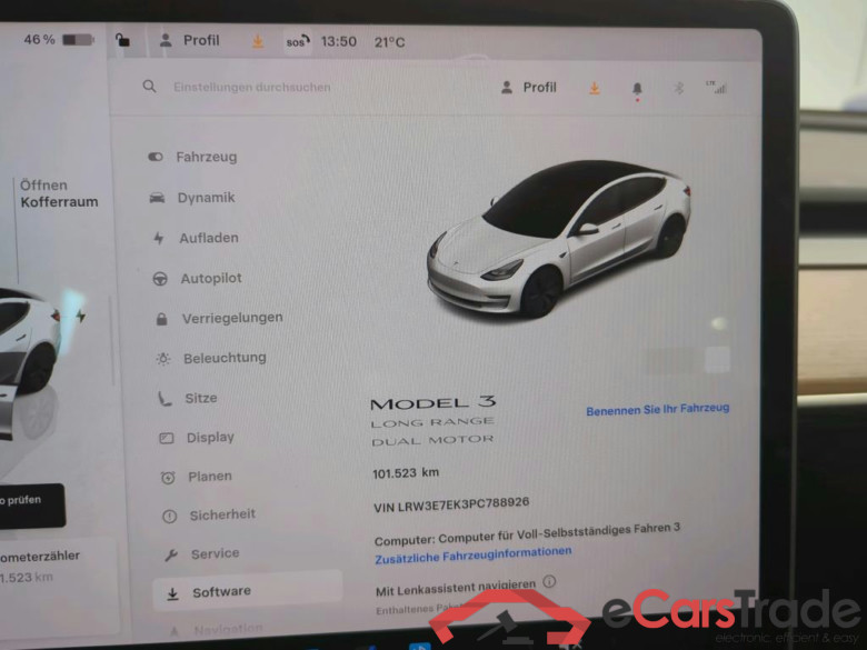 TESLA Model 3 Langstreckenbatt. Allradantrieb Dual Motor 4d 366kW #5