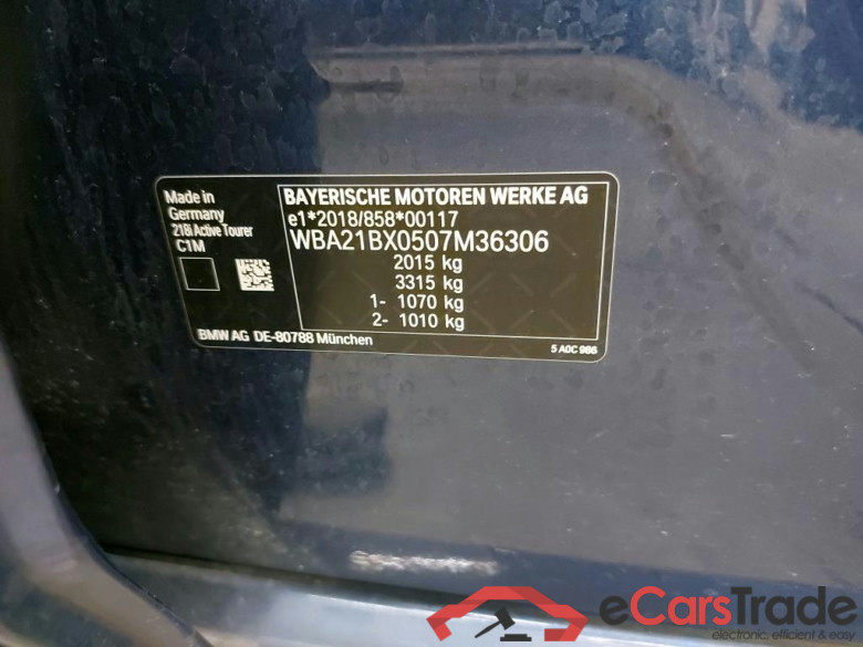 BMW - BMW 2 ACTIVE TOURER 218iA 136PK With Climatic & Navigation & Cruise Control & Park Sensors Front & Rear  * PETROL * #6