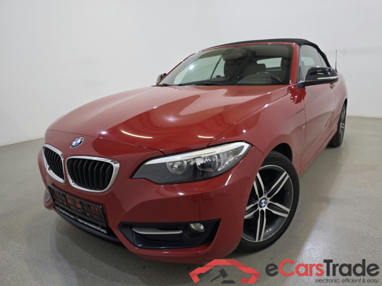 BMW 218i Cabrio Sport-Line Aut. Navi Sport-Seats KeylessGo Klima PDC ... #1