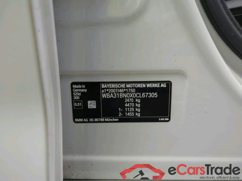 Baureihe 5 Touring 520 d 2.0 140KW AT8 E6d #4