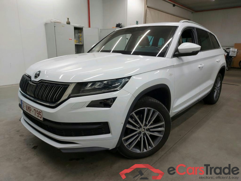 SKODA - SKO KODIAQ CRTDI 150PK DSG7 L&K With Electric Heated Beige Leather Seats & Navigation & Park Sensors Front & Rear #1