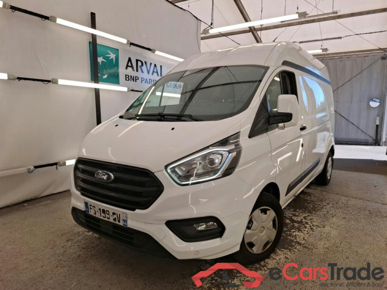 FORD Transit Custom / 2018 / 4P / Fourgon tôlé 2.0 ECOBLUE 130 300 L2H2 TREND BUSINESS